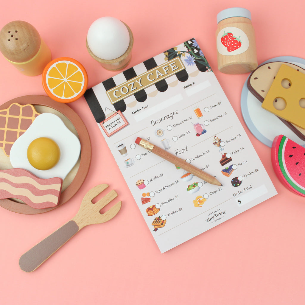 Inklings Tiny Town™ Play Notepad - Cozy Cafe