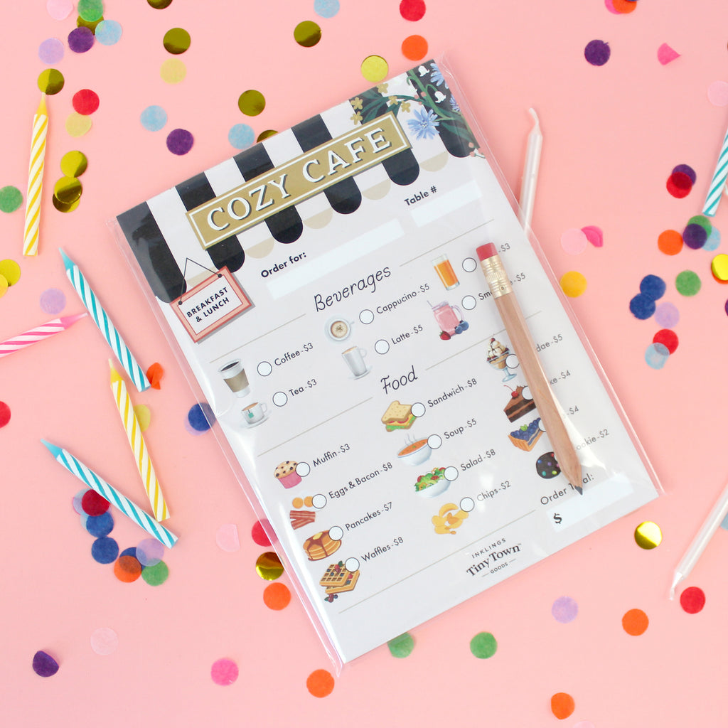 Inklings Tiny Town™ Play Notepad - Cozy Cafe