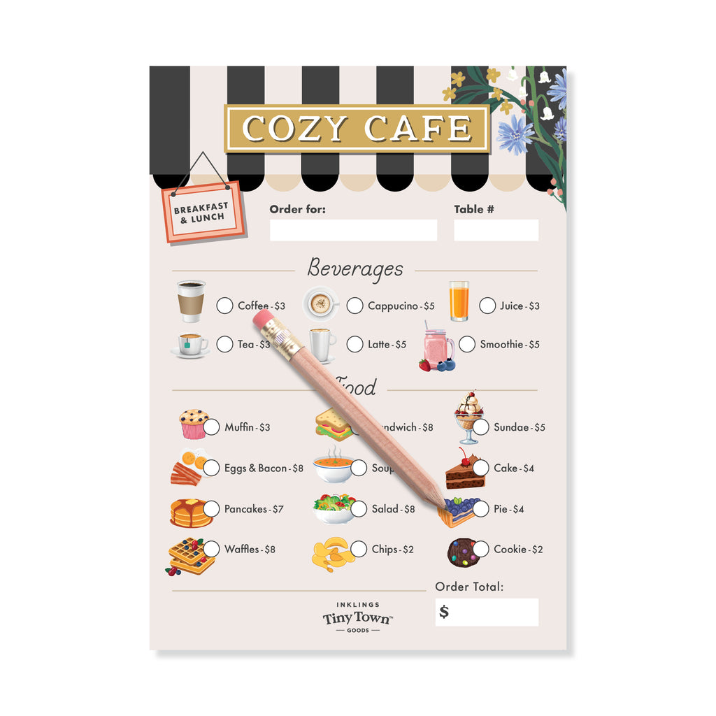 Inklings Tiny Town™ Play Notepad - Cozy Cafe
