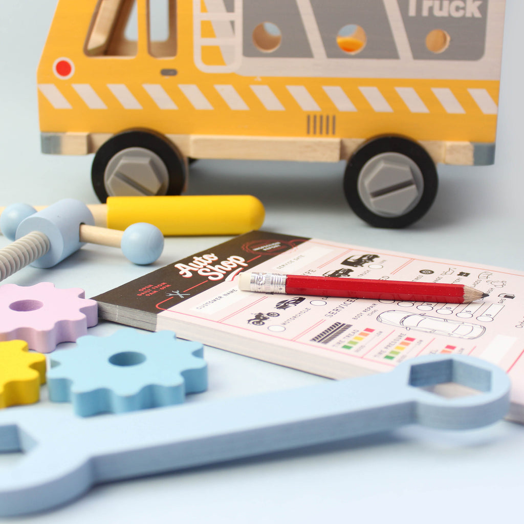 Inklings Tiny Town™ Play Notepad - Auto Shop