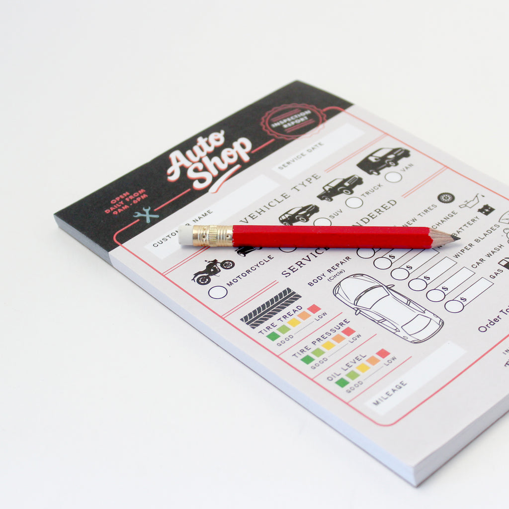 Inklings Tiny Town™ Play Notepad - Auto Shop