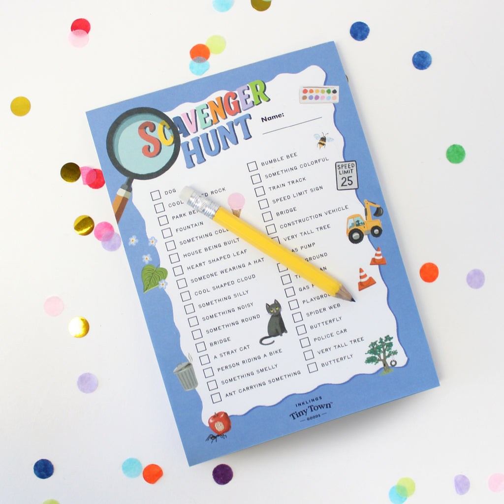Inklings Tiny Town™ Play Notepad - Scavenger Hunt