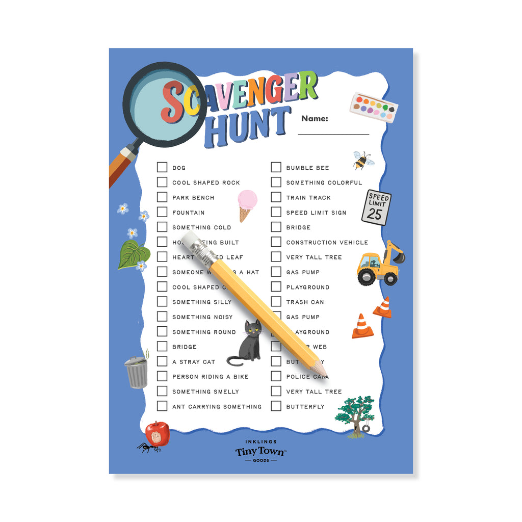 Inklings Tiny Town™ Play Notepad - Scavenger Hunt
