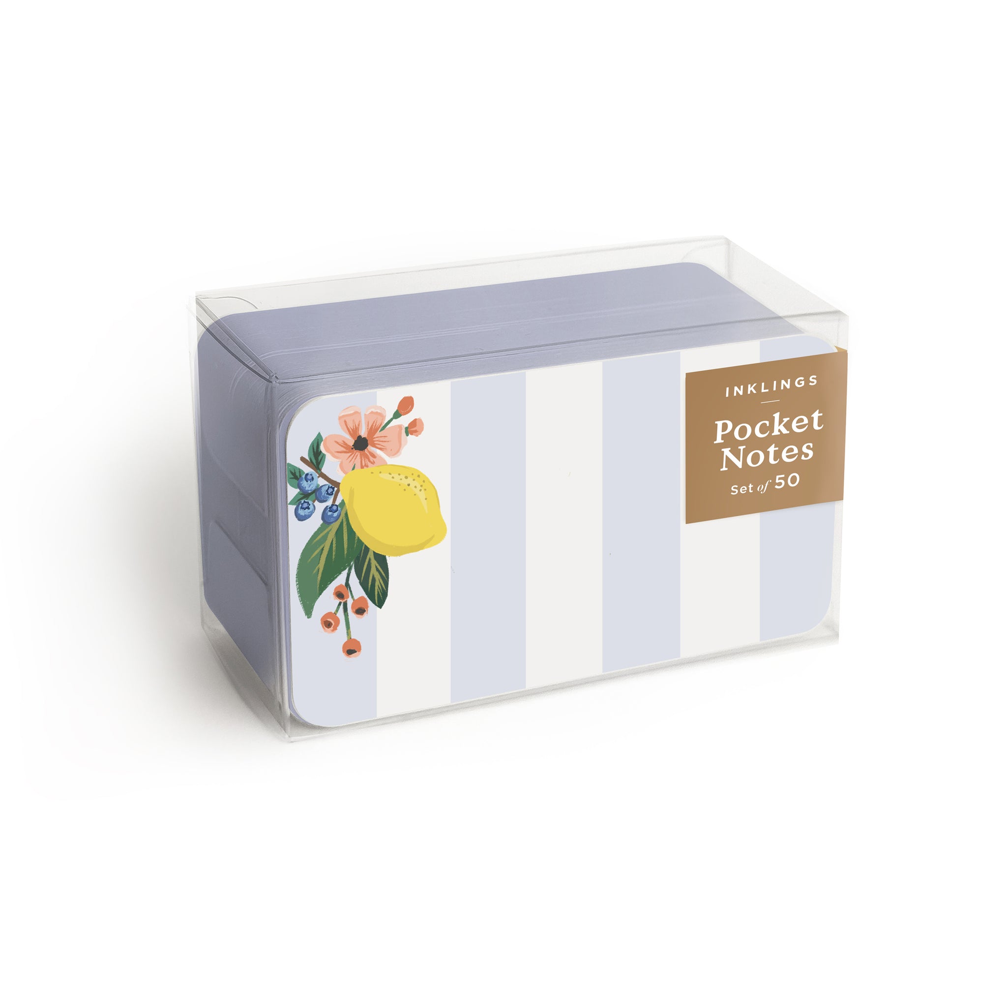 Pocket Notes™ - Lemon Stripe – Inklings Paperie