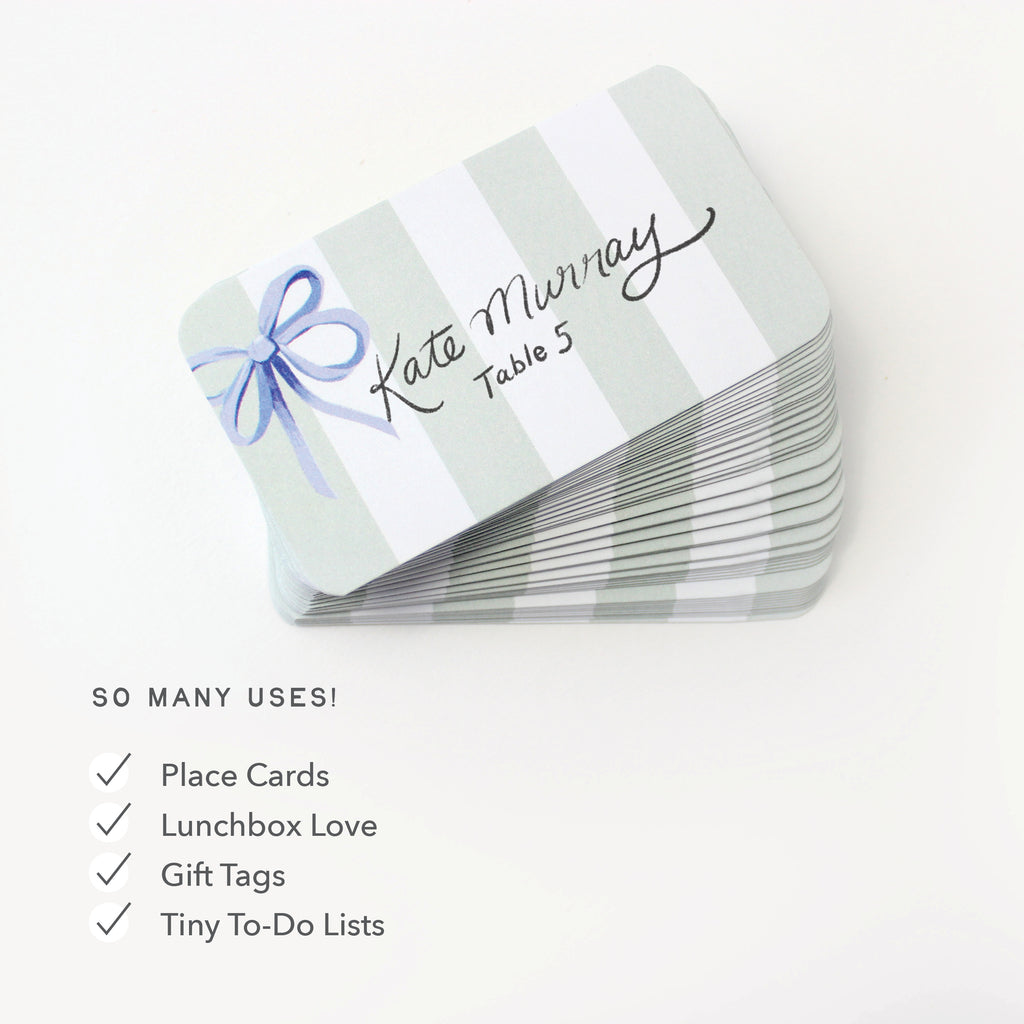 Pocket Notes™ - Blue Bow