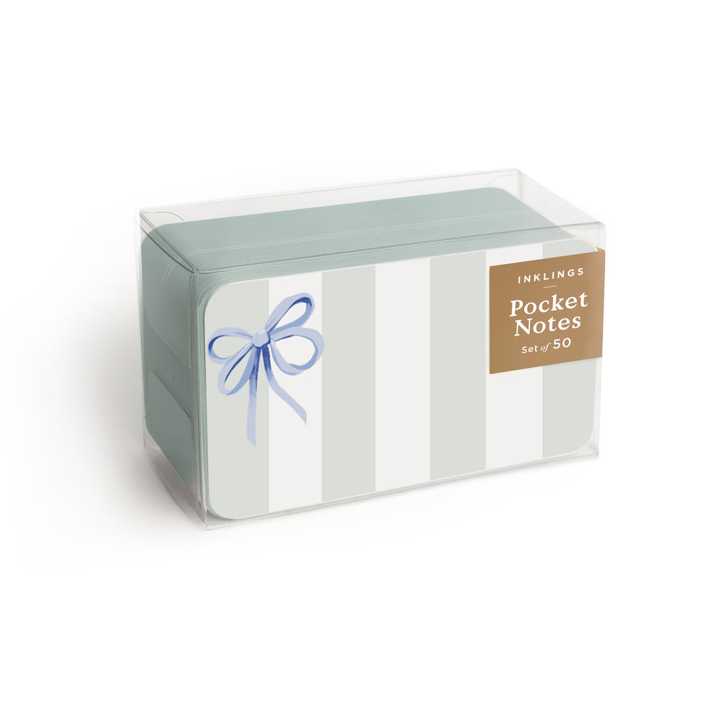 Pocket Notes™ - Blue Bow