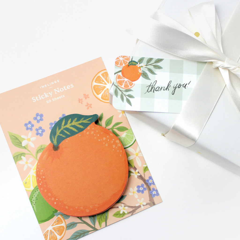 Pocket Notes™ - Orange Gingham