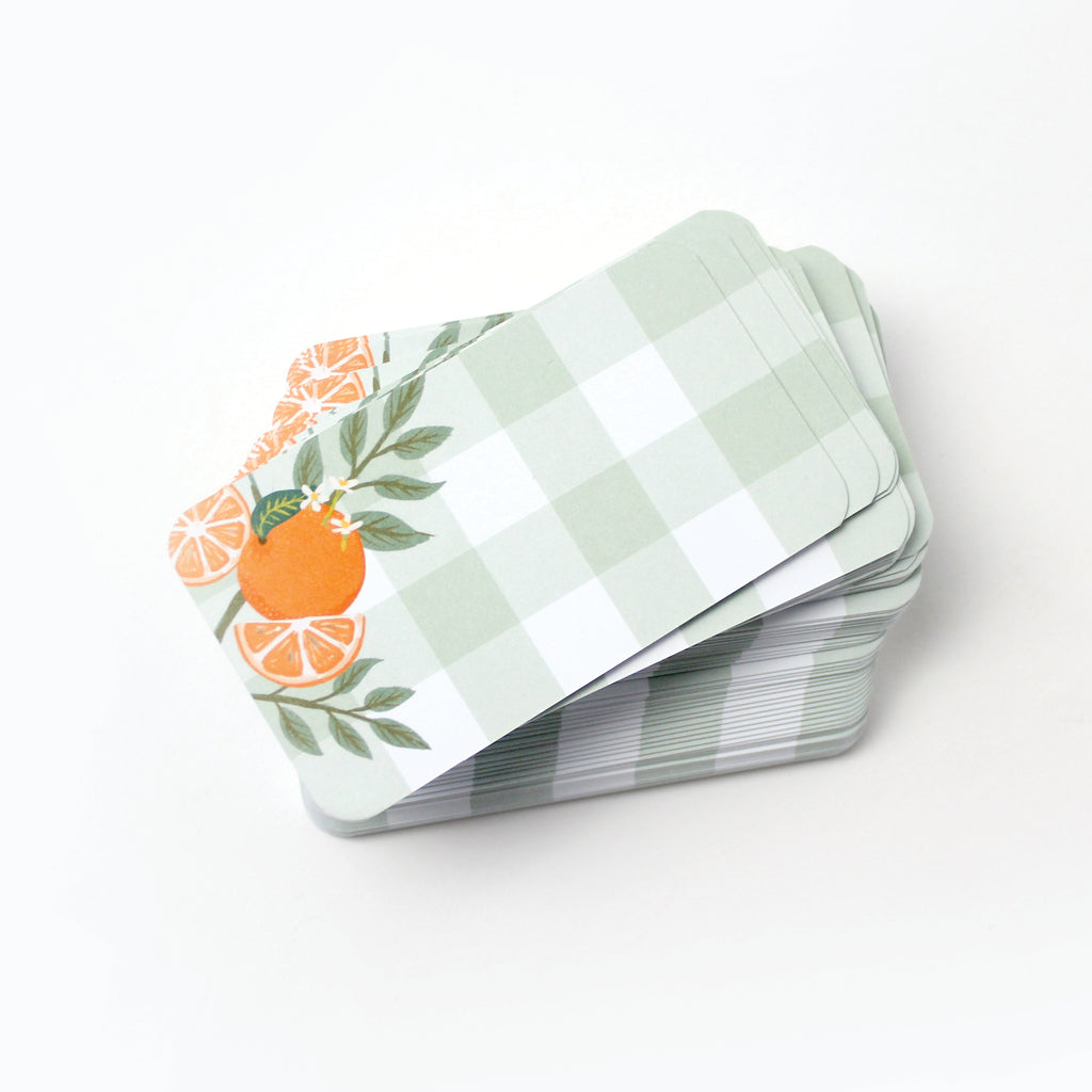 Pocket Notes™ - Orange Gingham
