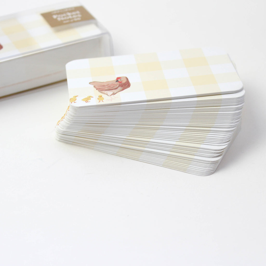 Pocket Notes™ - Hen and Chicks