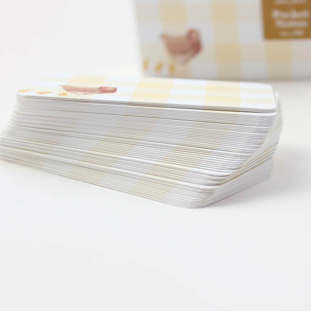 Pocket Notes™ - Hen and Chicks