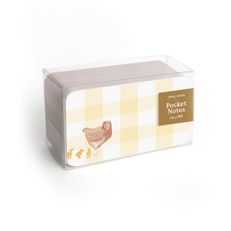 Pocket Notes™ - Hen and Chicks