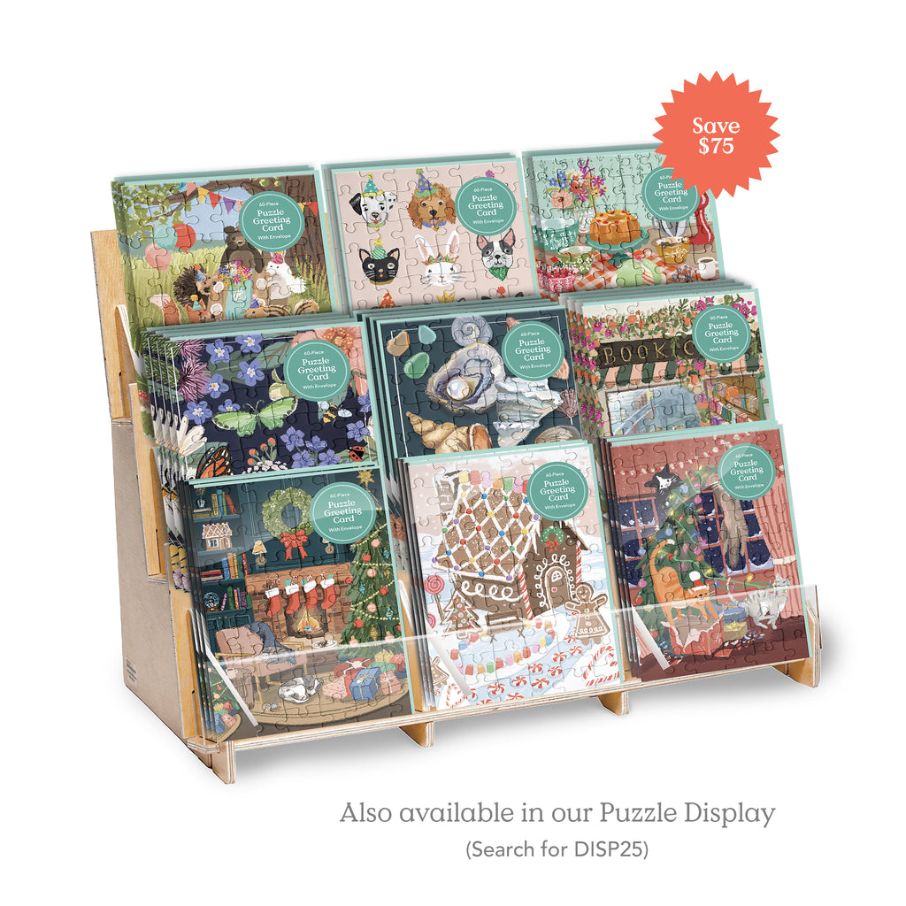 Puzzle Card - Party Animals