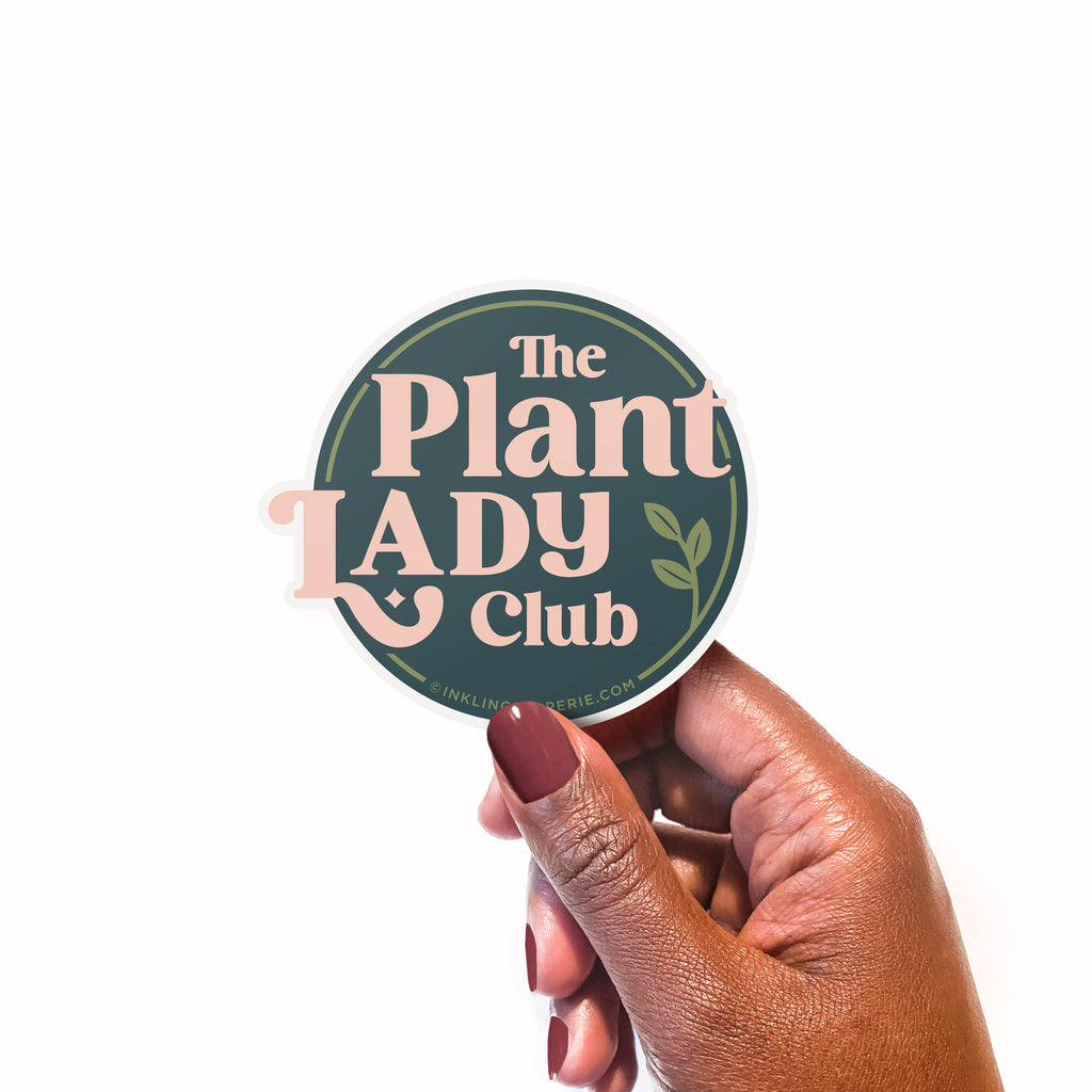 Vinyl Sticker - Plant Lady Club