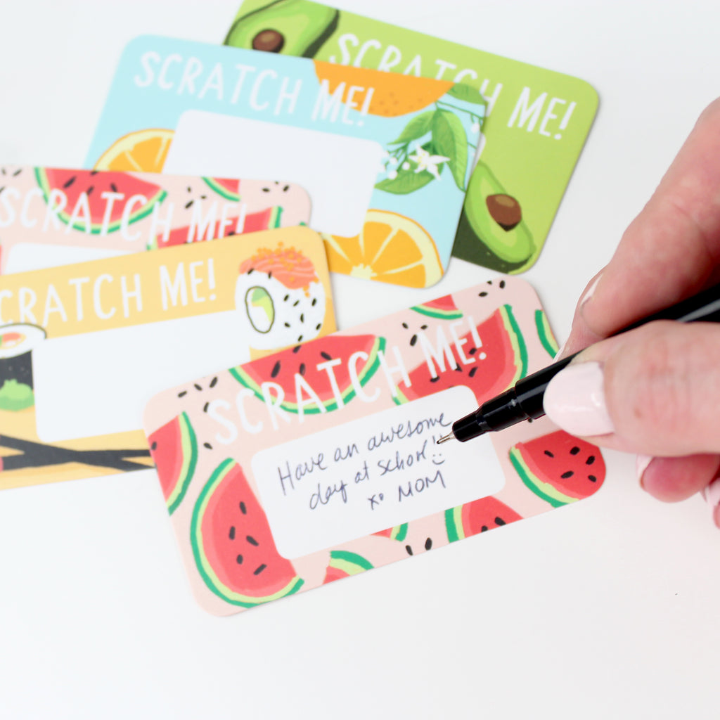 Scratch-off Lunchbox Notes - Ed. 5 - Inklings Paperie