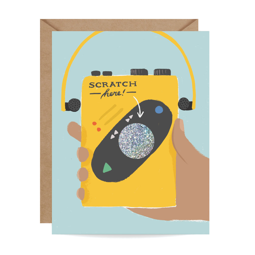 Old Sport Scratch-off Card - Inklings Paperie