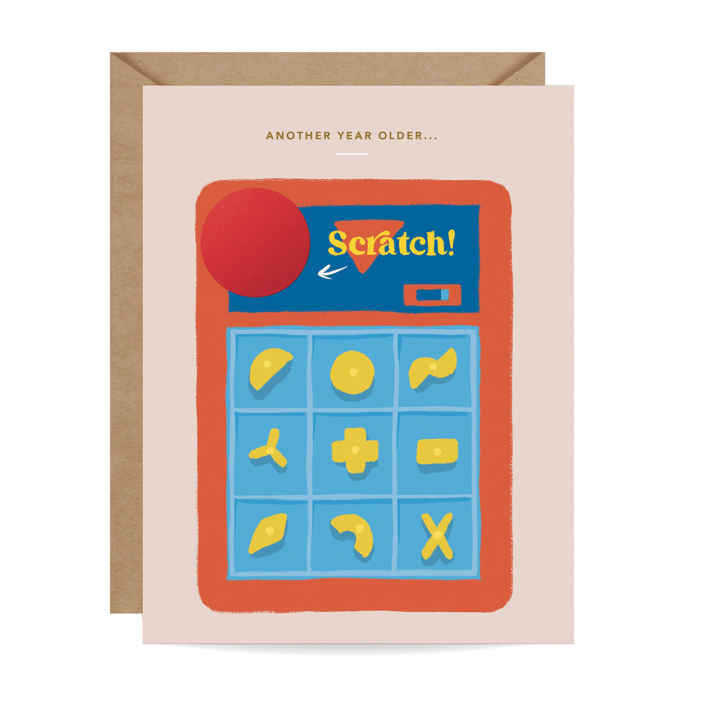 Perfection Scratch-off Card