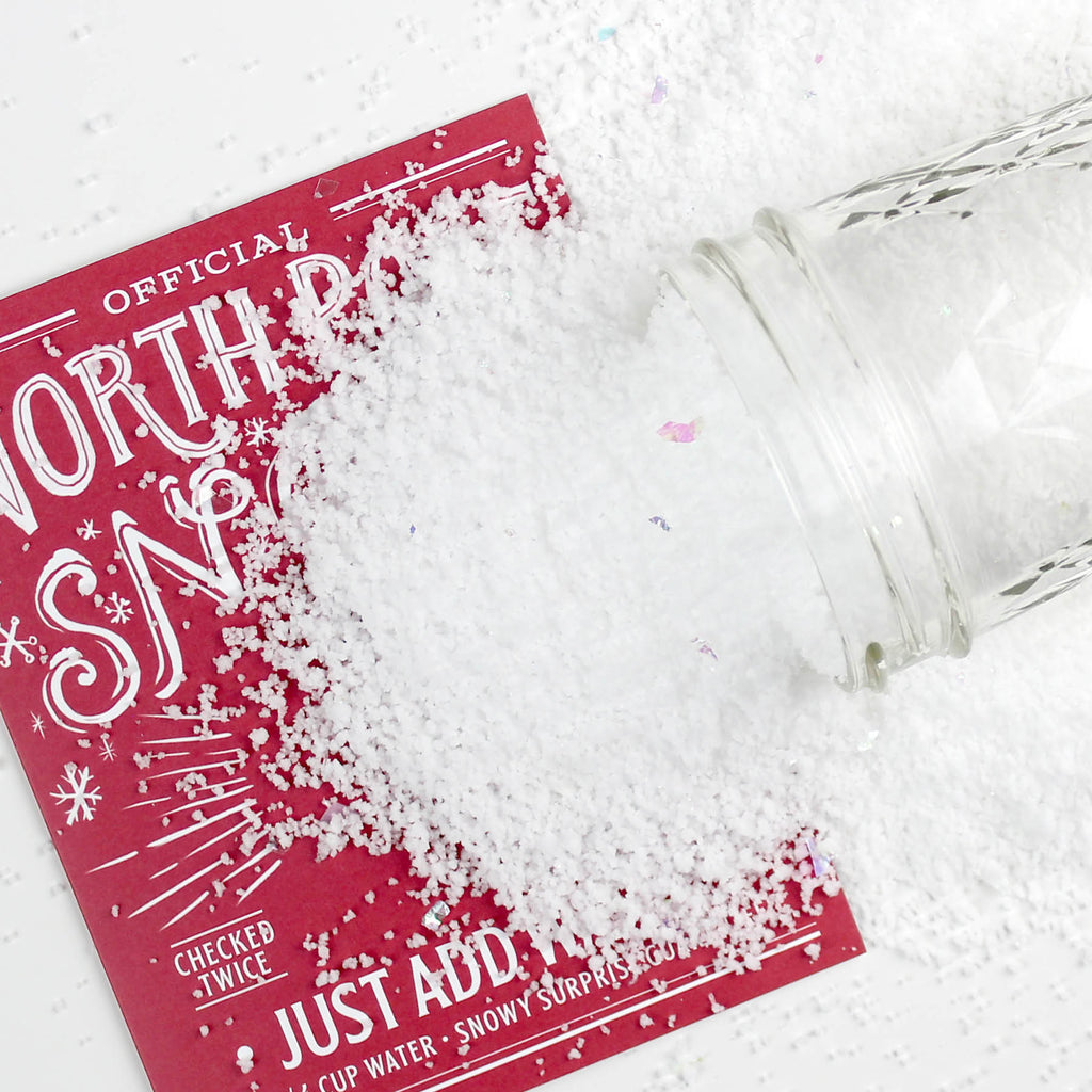 North Pole Snow Card - Inklings Paperie