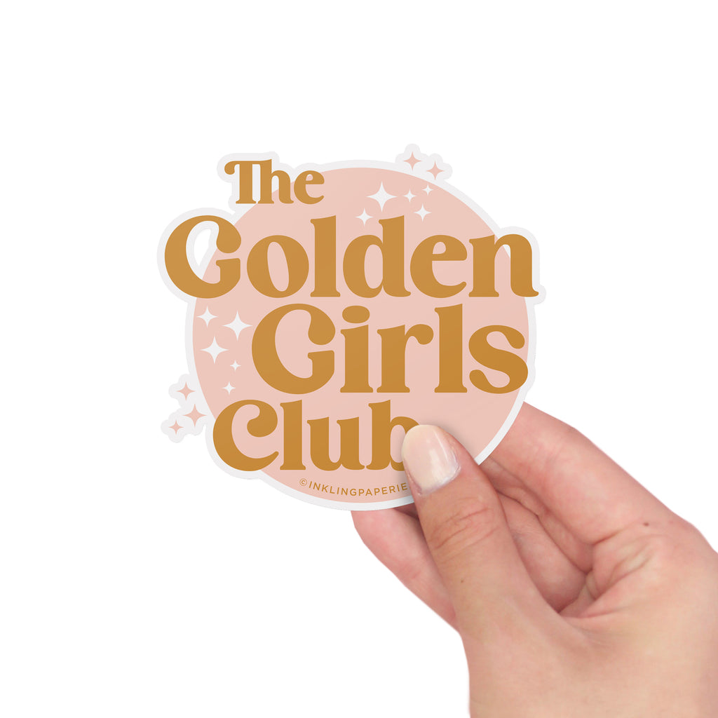 Golden Girls Sticker Card