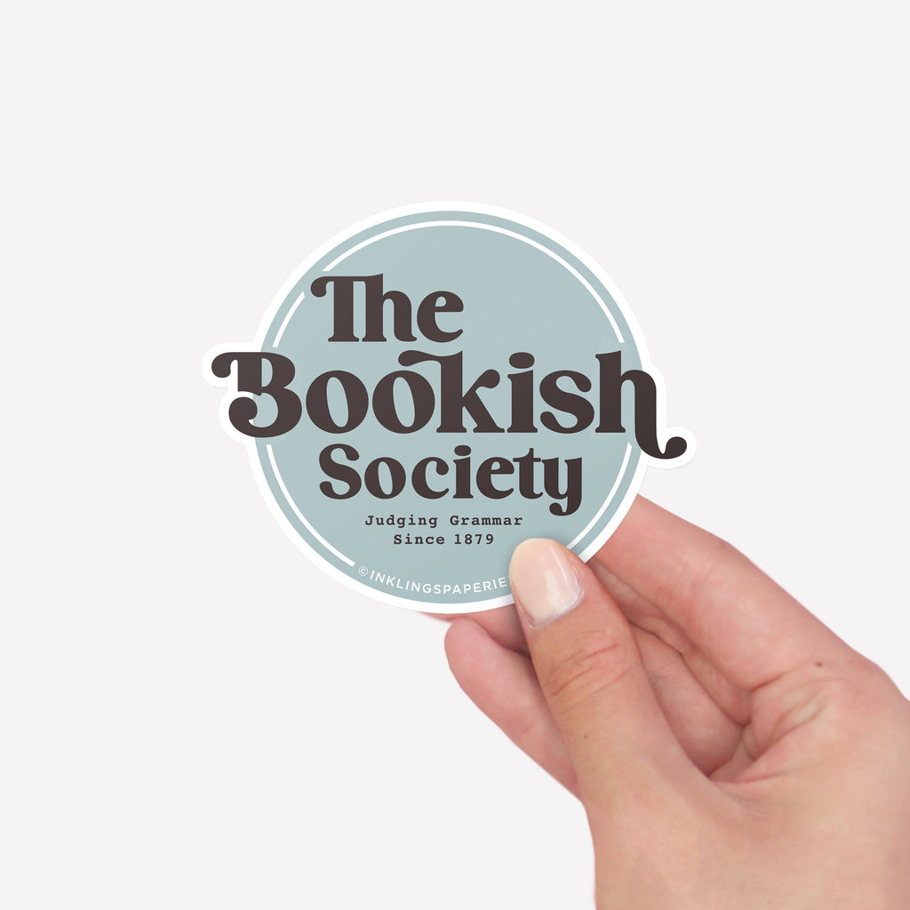 Bookish Society Sticker Card