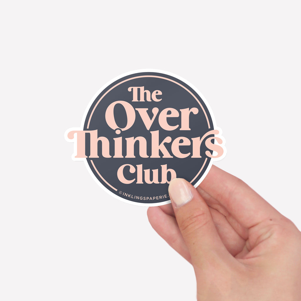 Overthinkers Sticker Card
