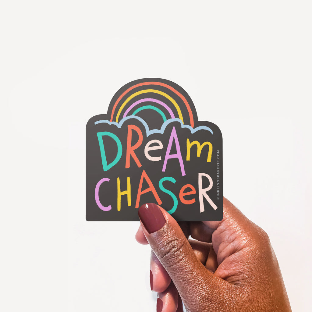 Dream Chaser Sticker Card - Inklings Paperie