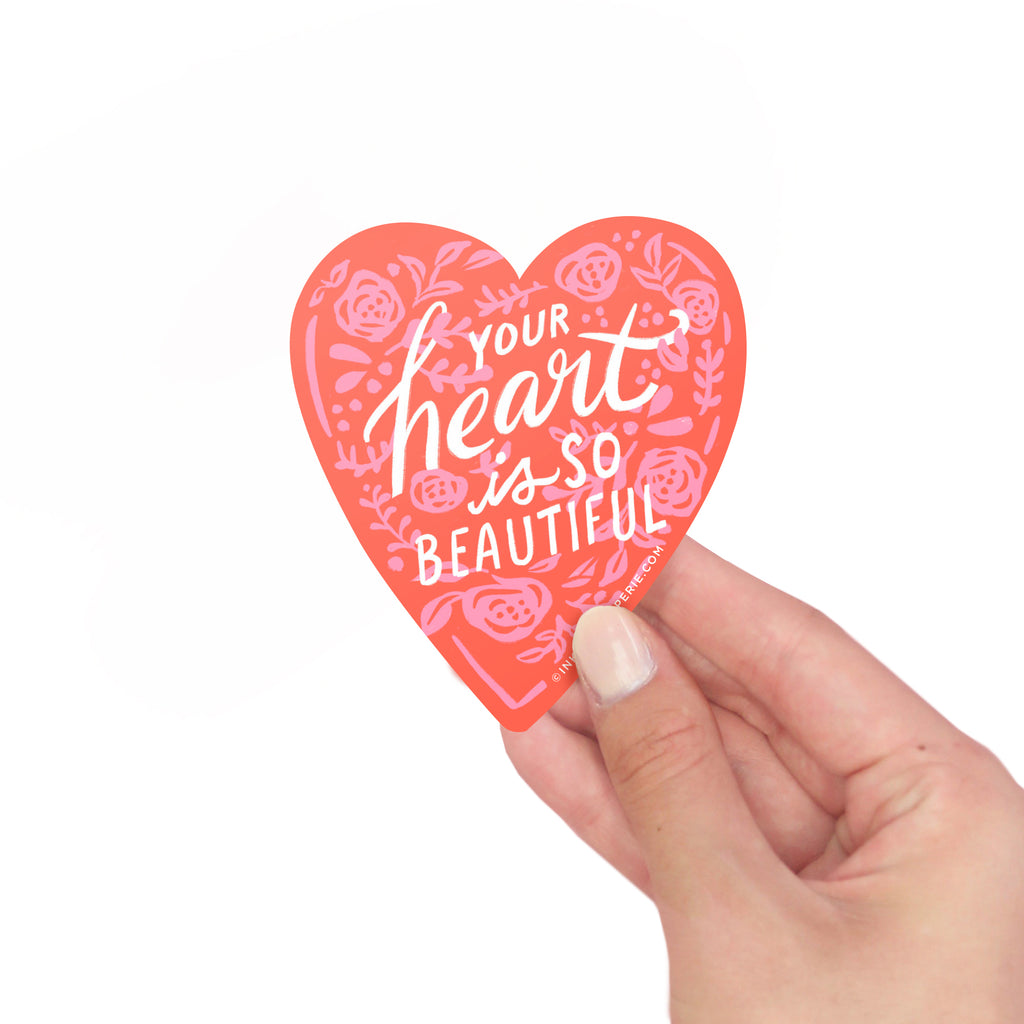 Your Heart Sticker Card