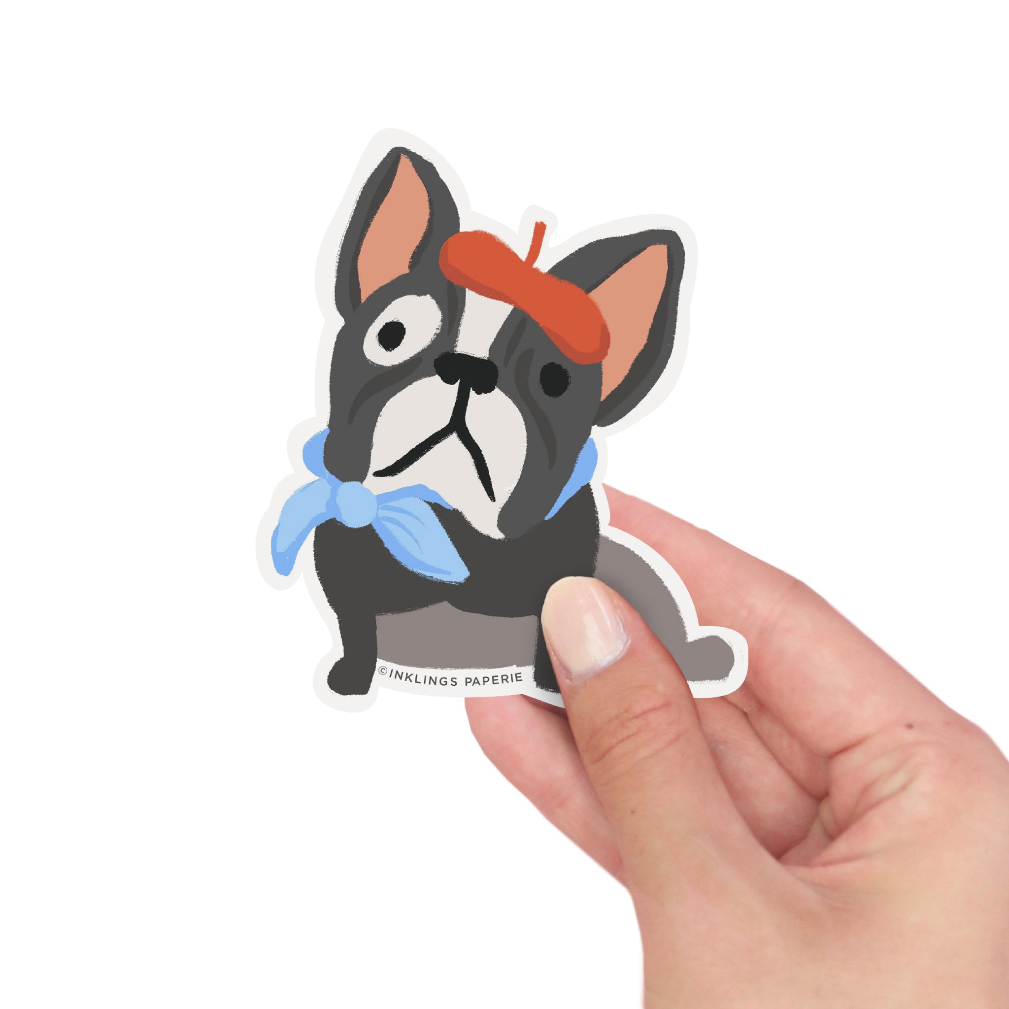 Vinyl Sticker - French Bulldog – Inklings Paperie