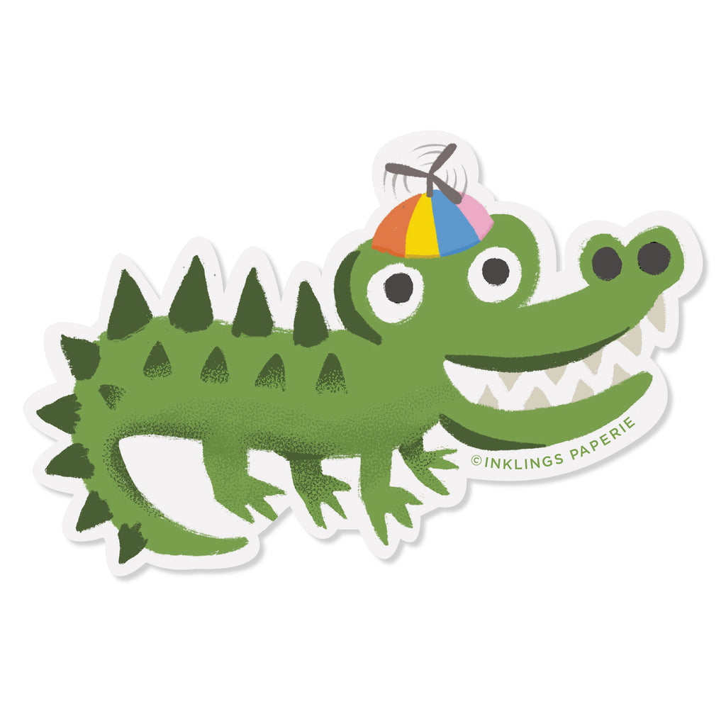 Crocodile Vinyl Sticker