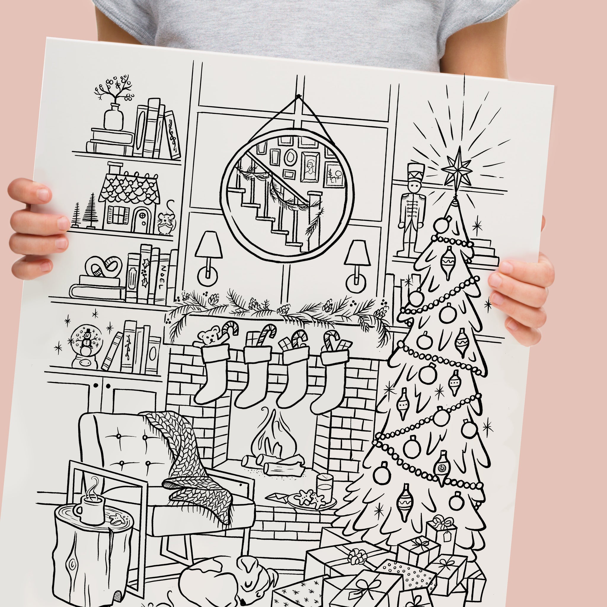 Paintable Art Print - Kids – Inklings Paperie