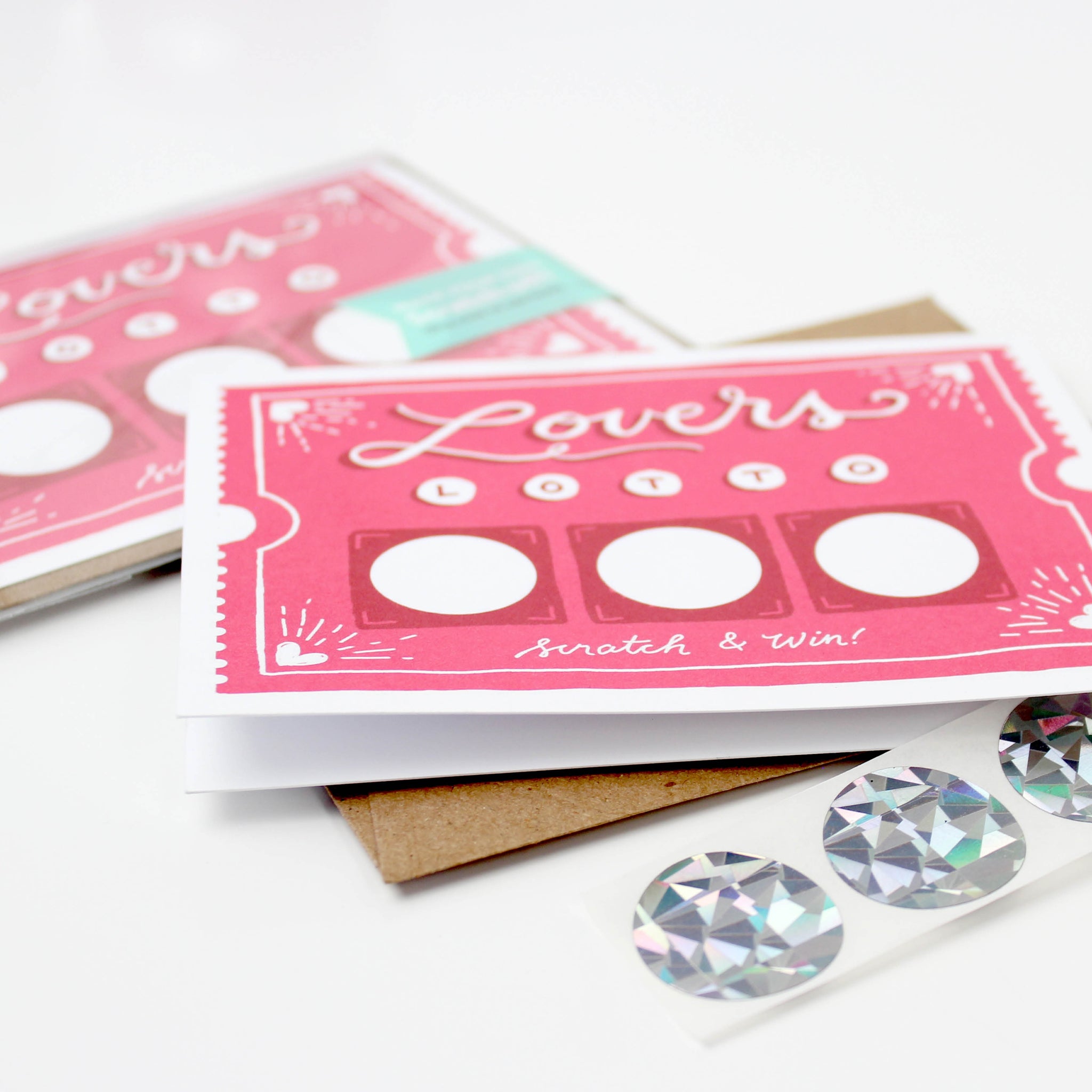 Lover's Lotto Scratch-off Card – Inklings Paperie