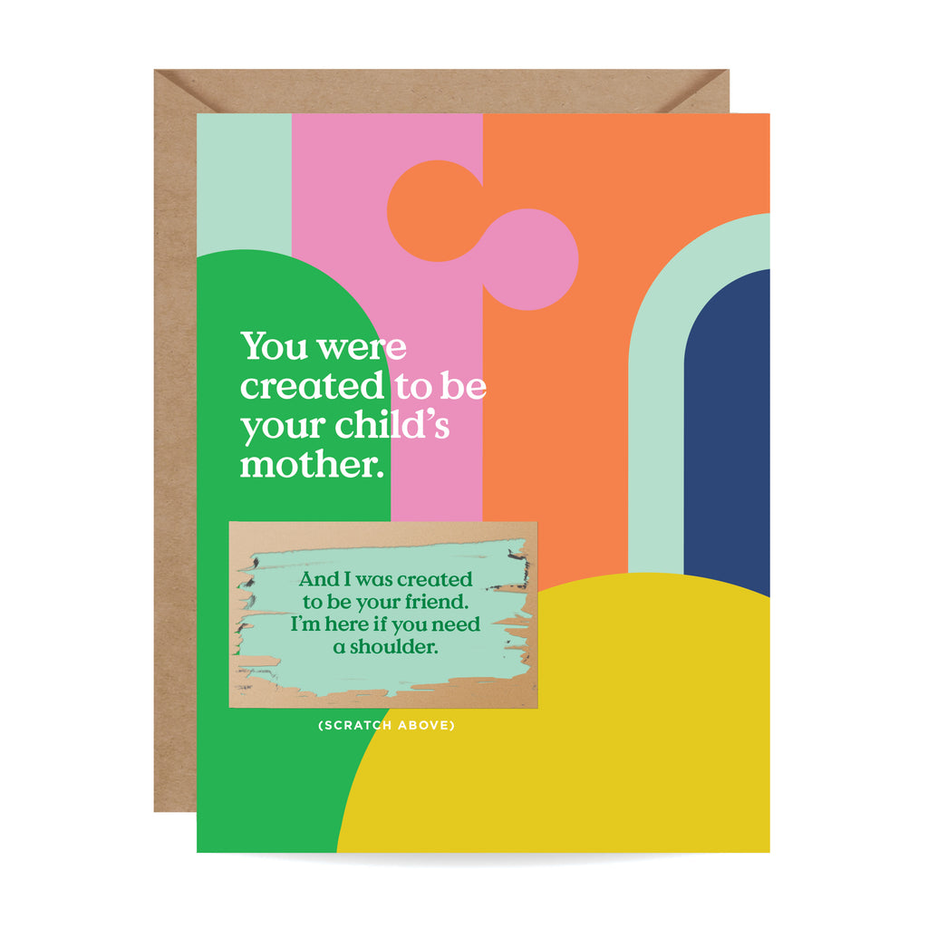 Scratch-off Special Needs Mom Card