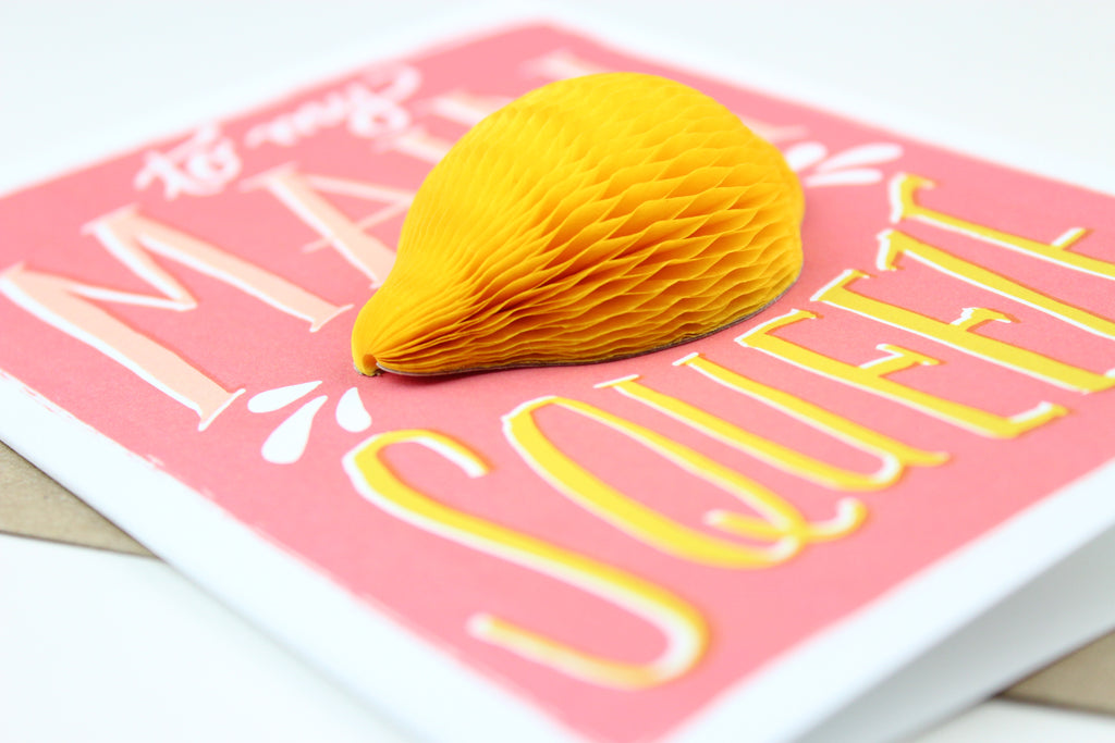 Lemon Pop-up Card - Inklings Paperie
