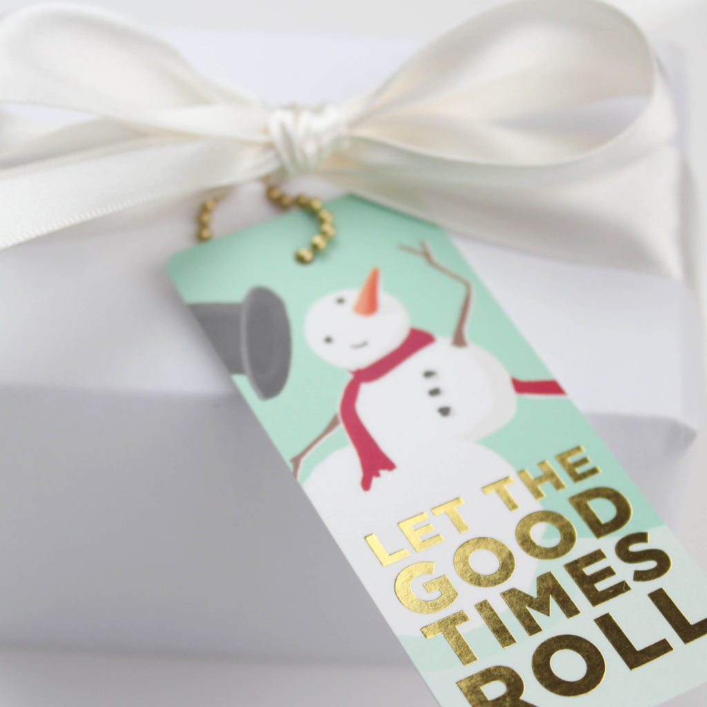 Snowman Tag - Inklings Paperie