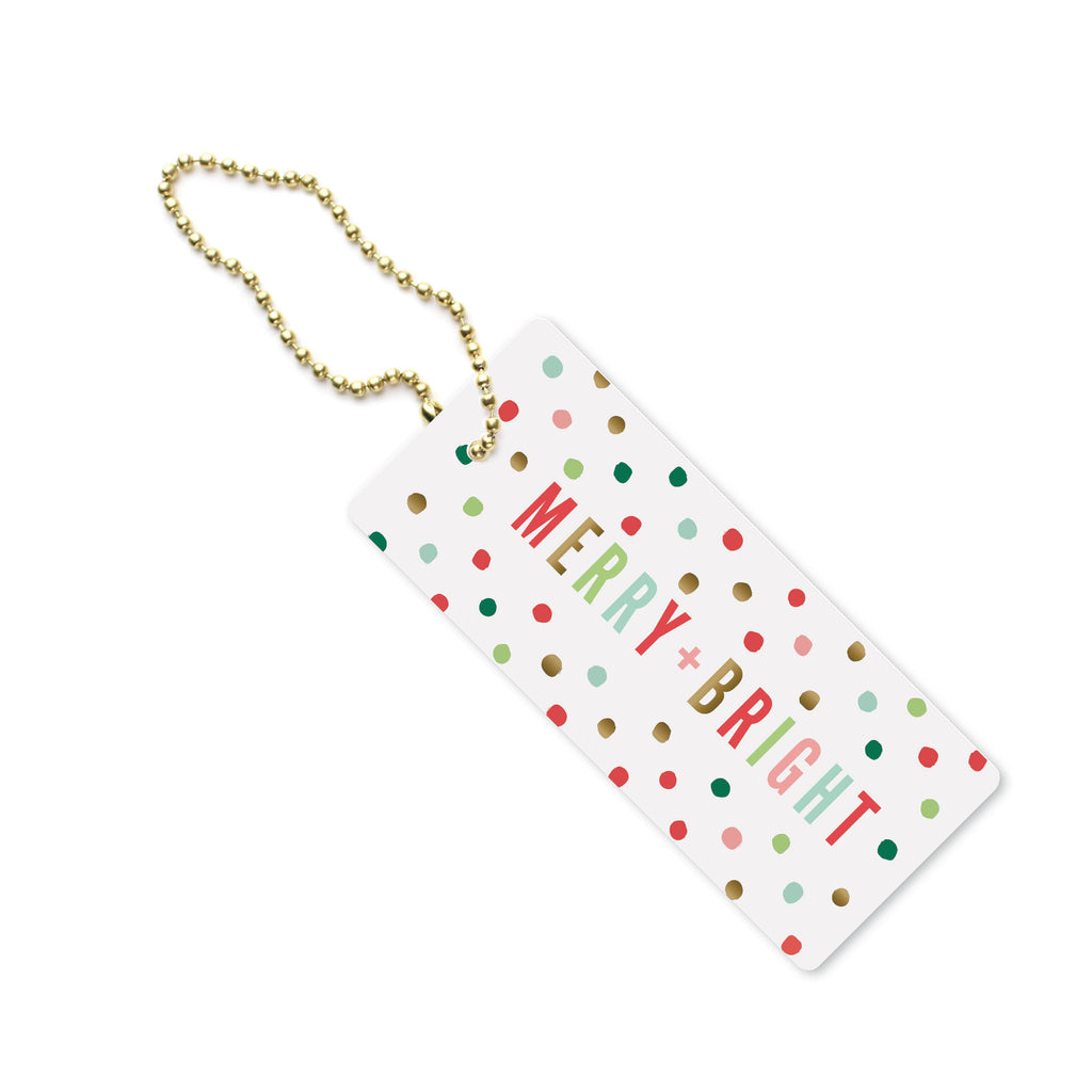 Merry + Bright Tag - Inklings Paperie