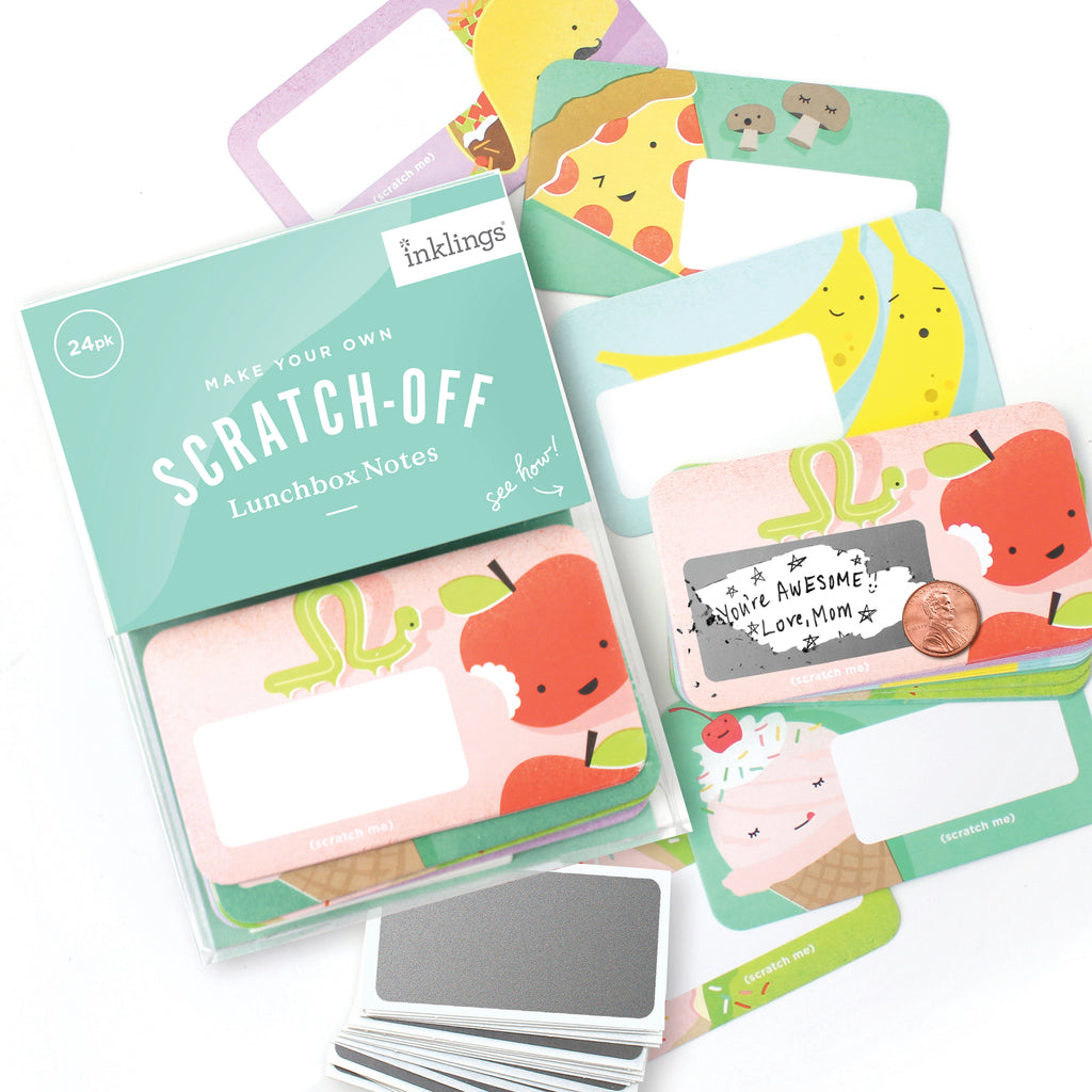 Scratch-off Lunchbox Notes - Ed. 2 - Inklings Paperie
