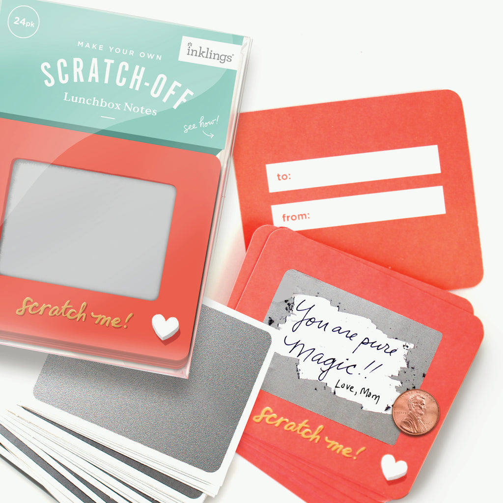 Scratch-off Lunchbox Notes - Ed. 4 - Inklings Paperie
