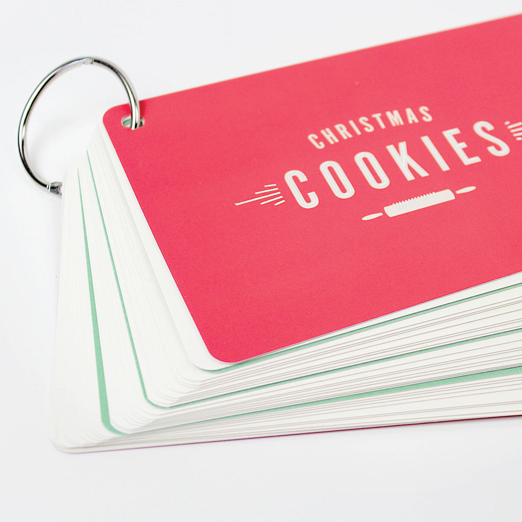 Christmas Cookie Recipe Ring - Inklings Paperie