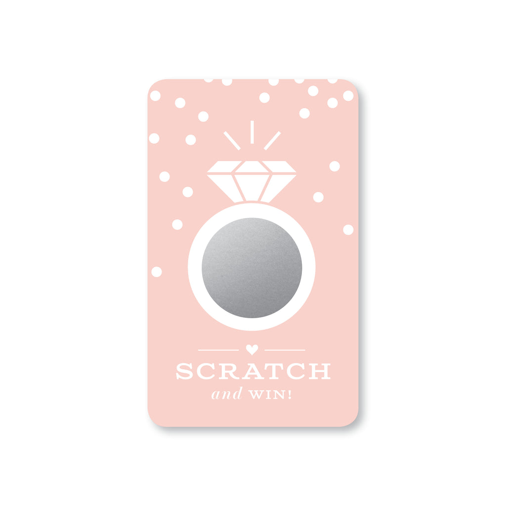 Bridal Scratch-off Game - Champagne Pink - Inklings Paperie