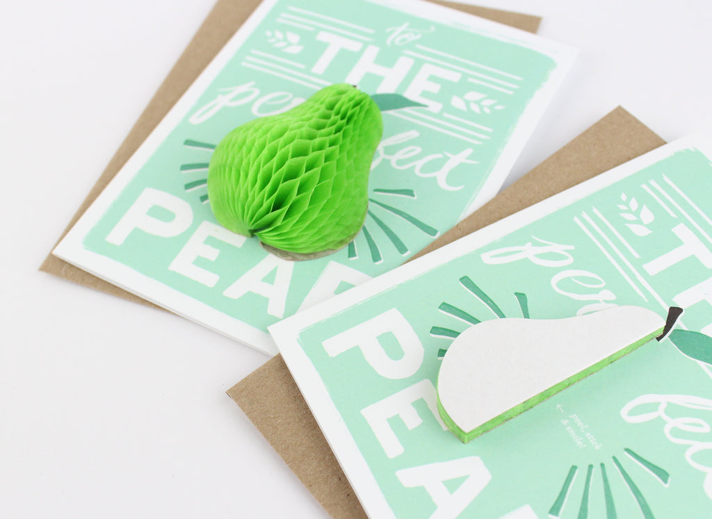 Pear Pop-up - Inklings Paperie